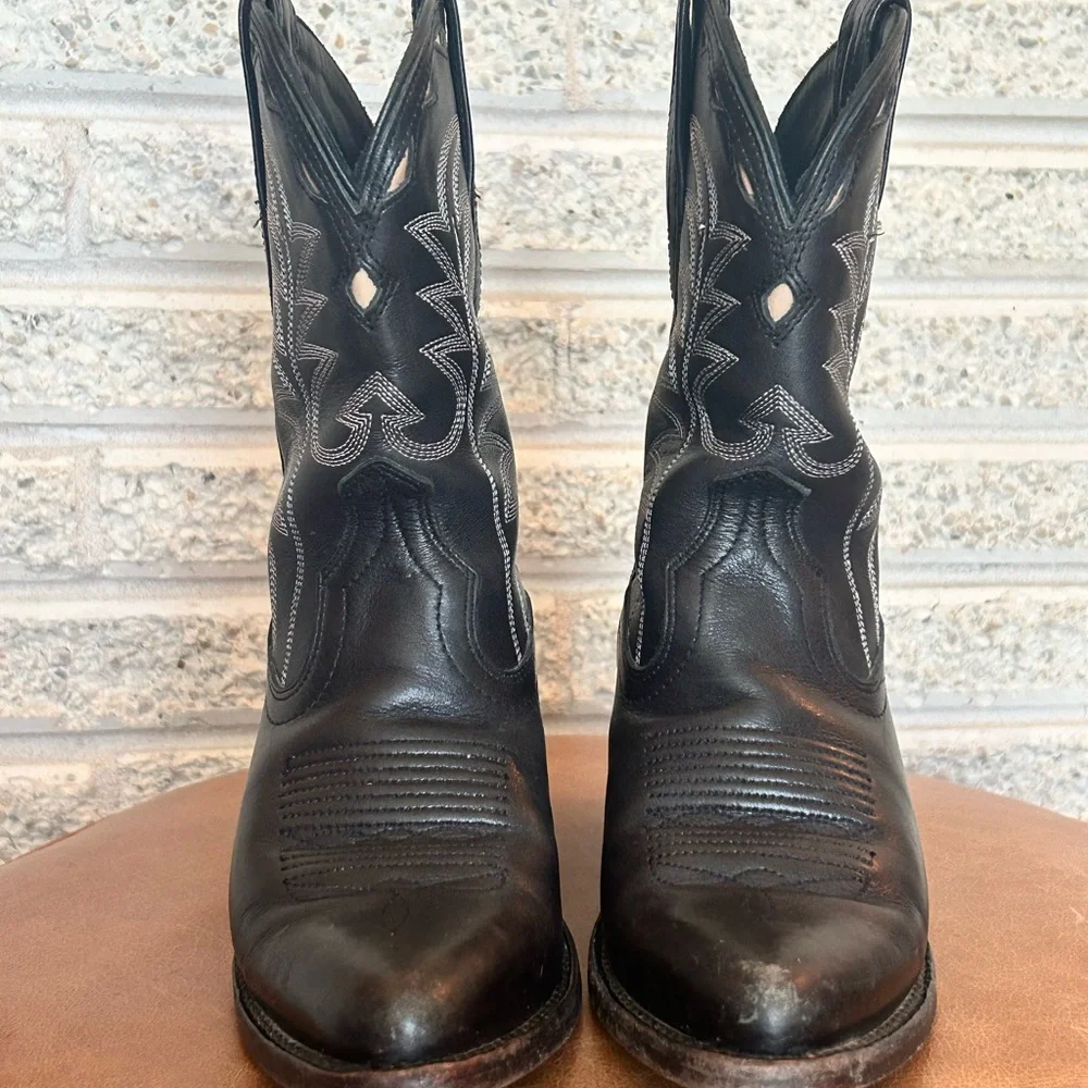 Tecovas “Jolene” Black Western Leather Boots - Picture 6 of 9